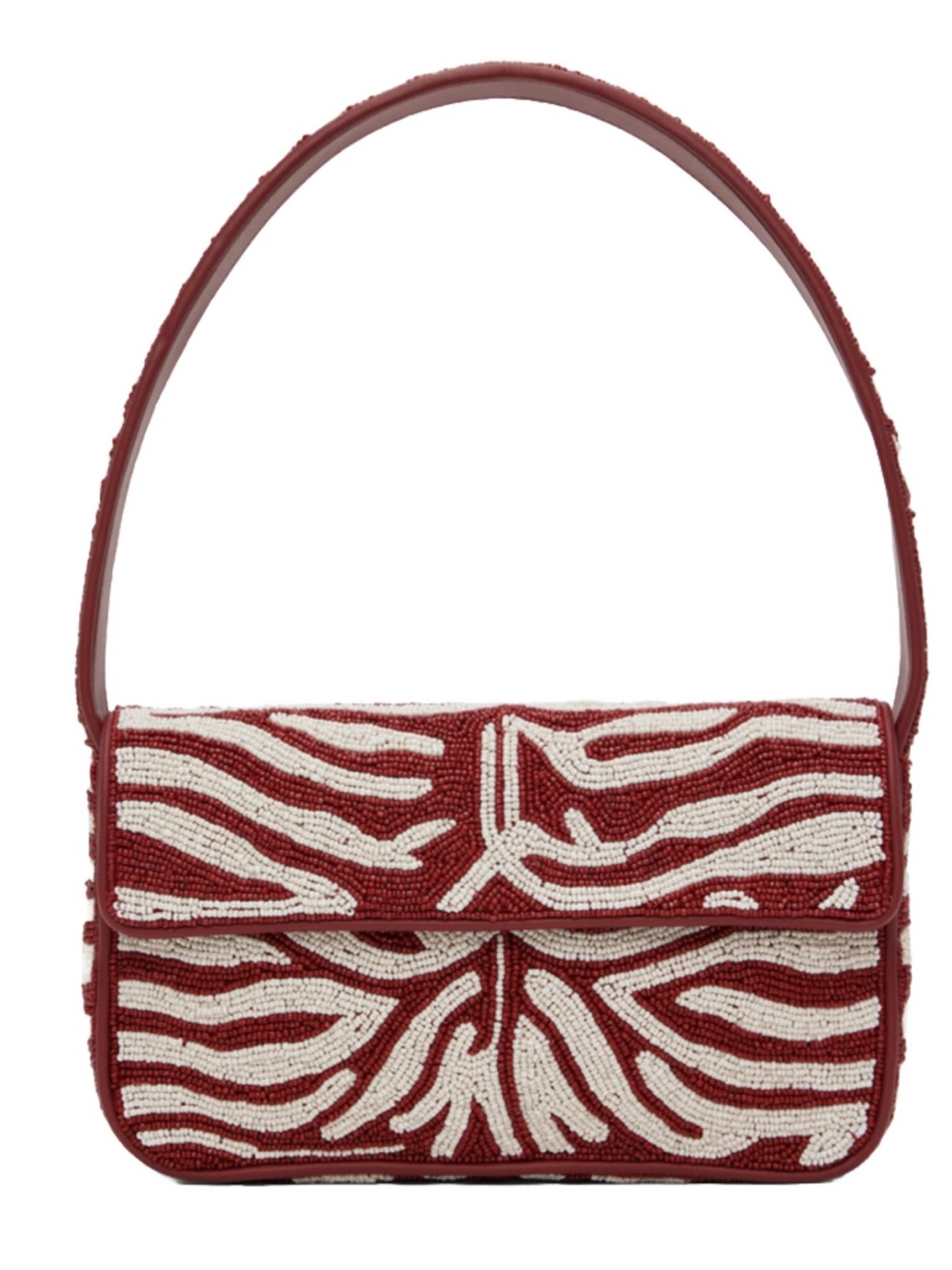 STAUD TOMMY BEADED SHOULDER BAG - Picture 1 of 15